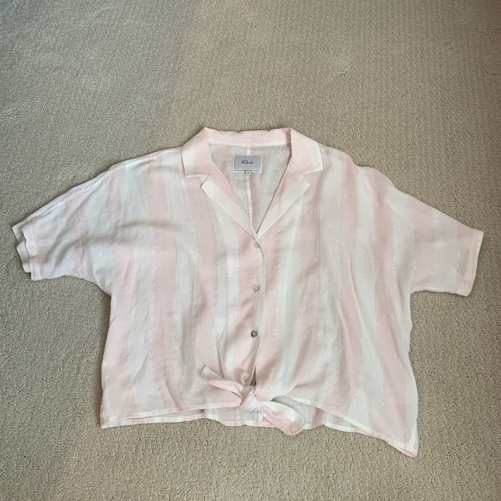 Rails Short Sleeve Button-up